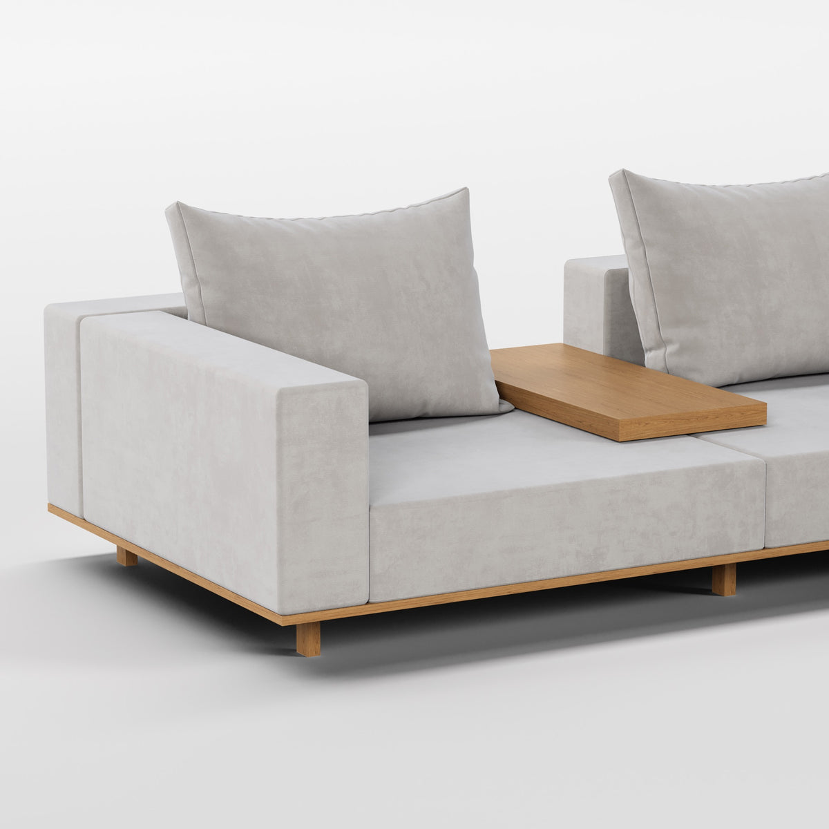 ESCAPE (Madeira Carvalho · Velvet Light Gray)