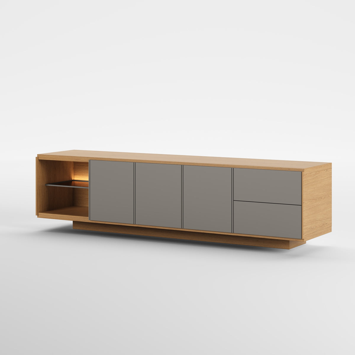 HORIZON WOOD (Lacado Taupe · Madeira Carvalho)