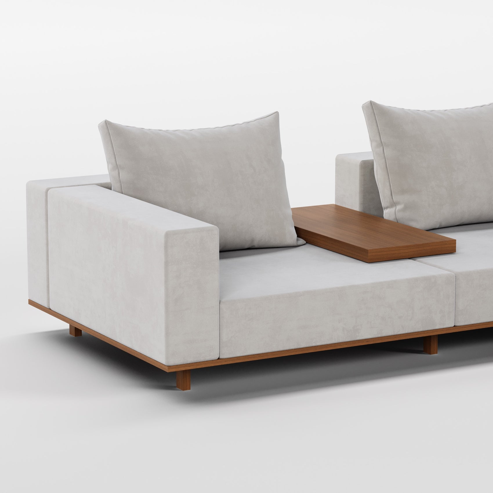 ESCAPE (Madeira Nogueira · Velvet Light Gray)