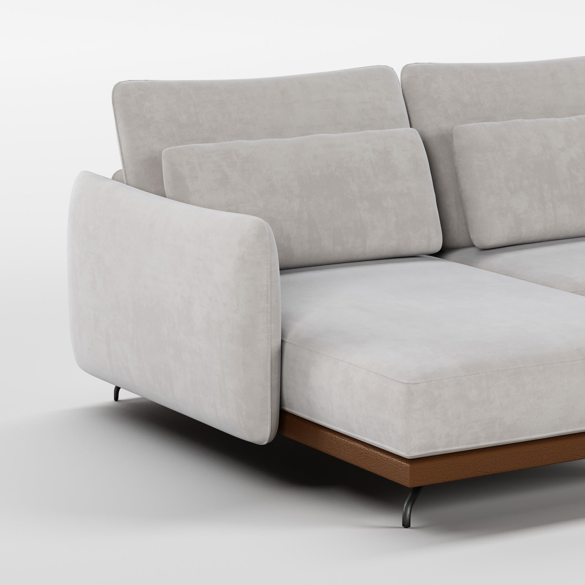 SLIM (Velvet Light Gray)