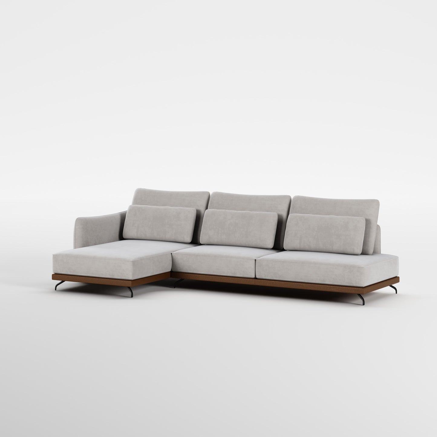 SLIM (Velvet Light Gray)
