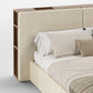 FRAME SOMMIER (Madeira Eucalipto Fumado · Velvet Off White)