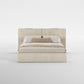 FRAME SOMMIER (Madeira Eucalipto Fumado · Velvet Off White)
