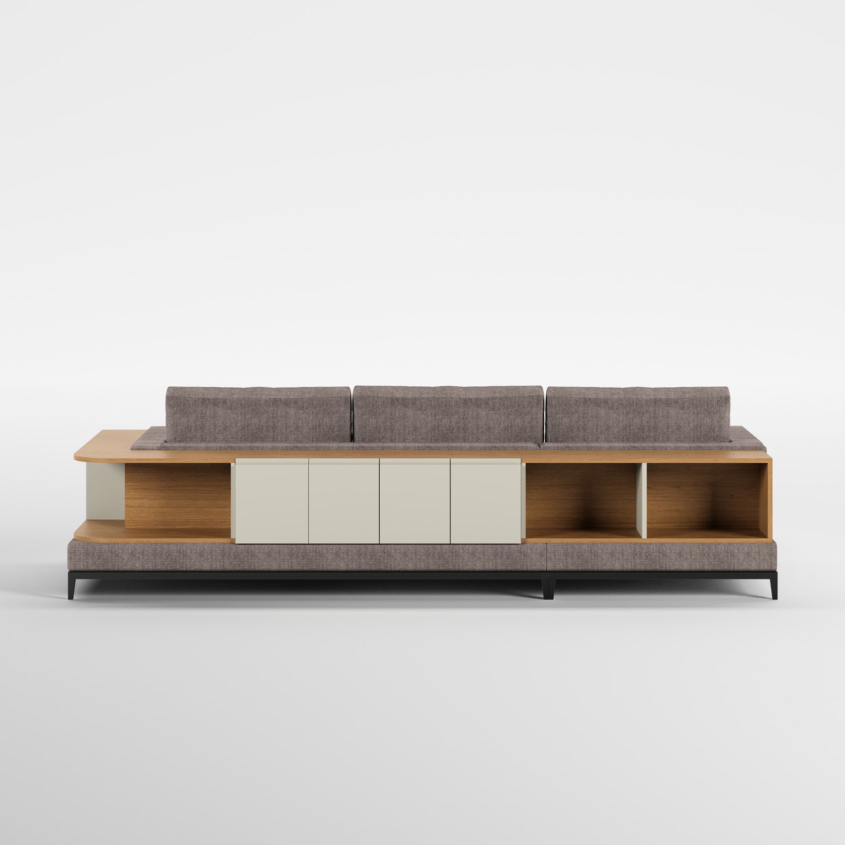 NOOK (Madeira Carvalho · Preto Mate · Savana)