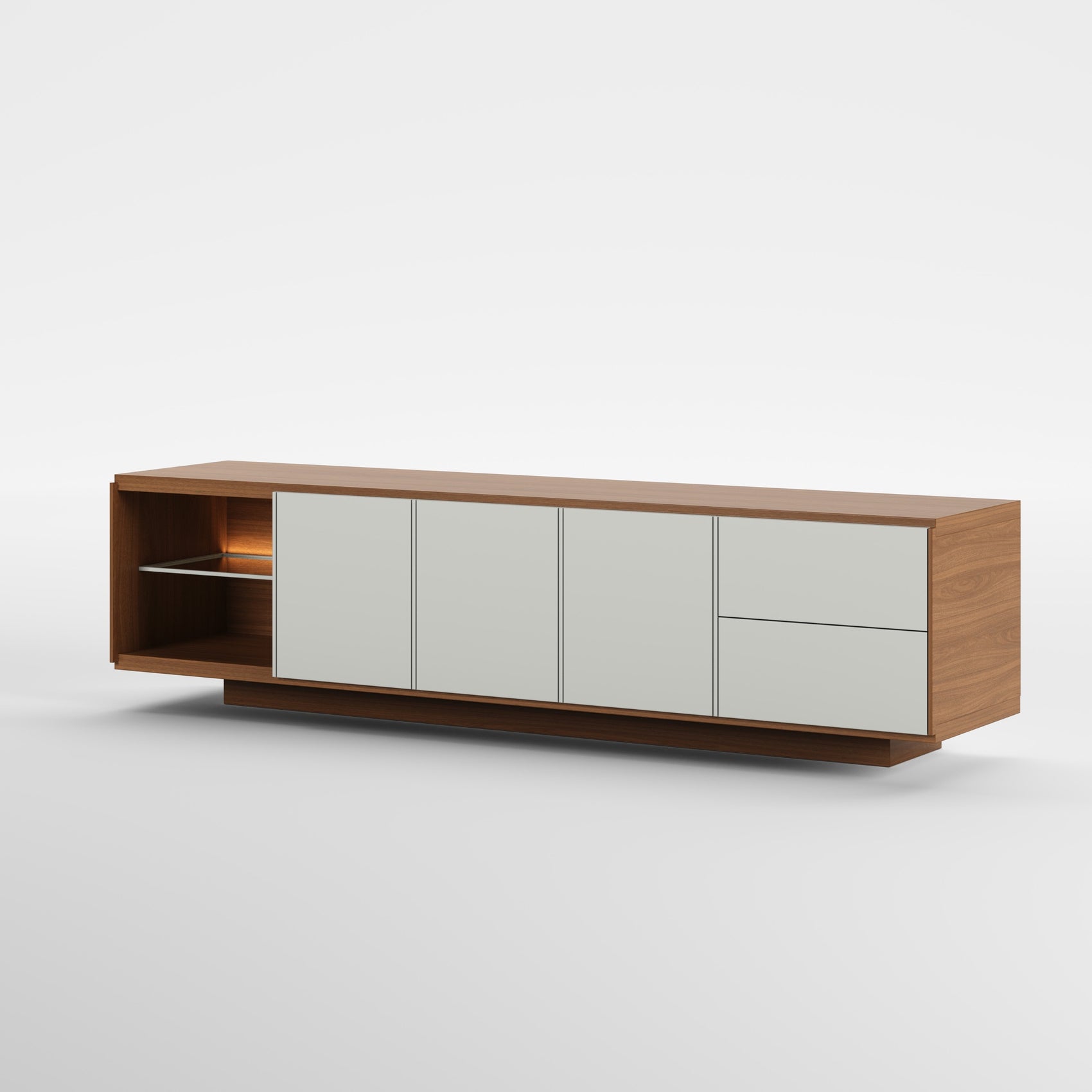 HORIZON WOOD (Lacado Sereno · Madeira Nogueira)