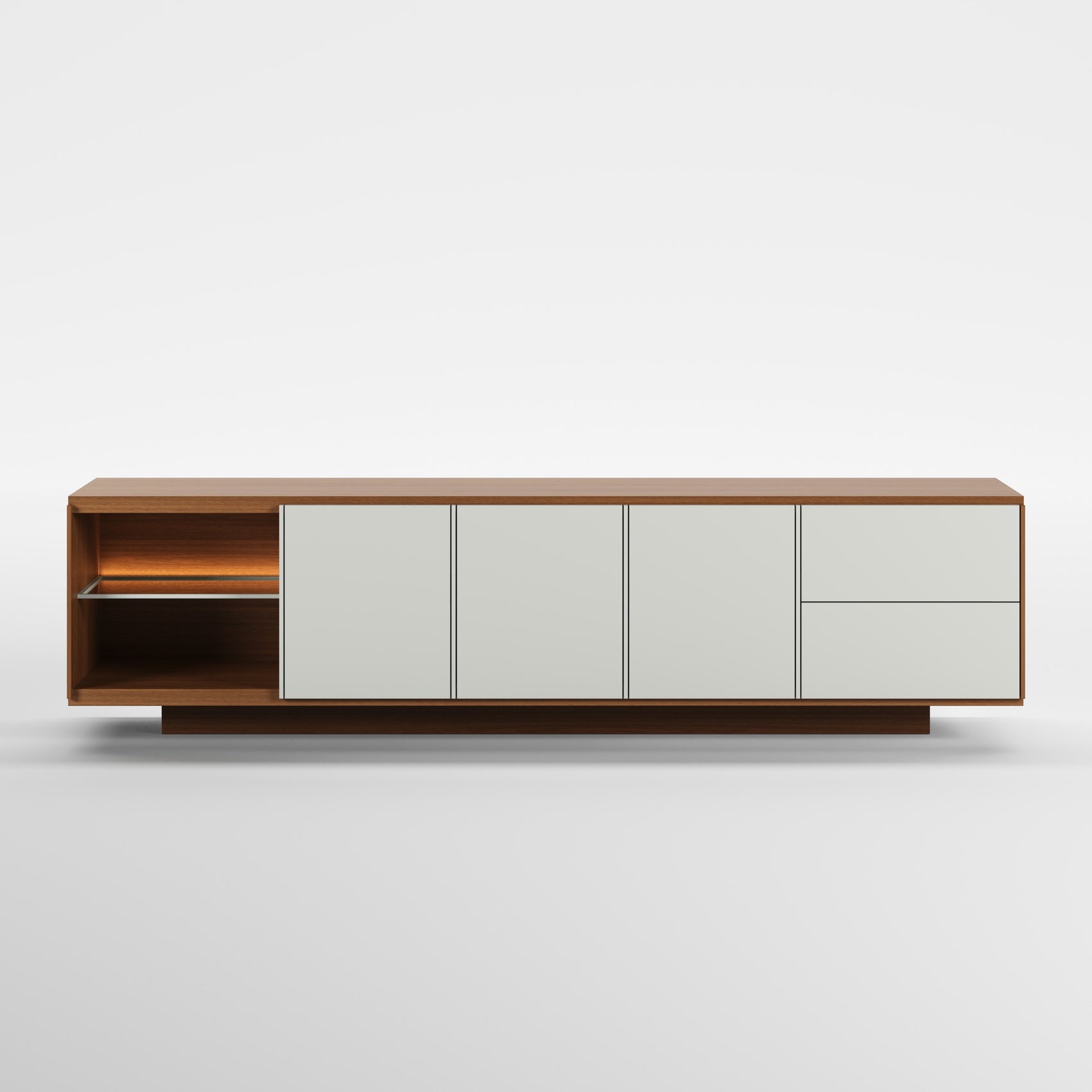 HORIZON WOOD (Lacado Sereno · Madeira Nogueira)