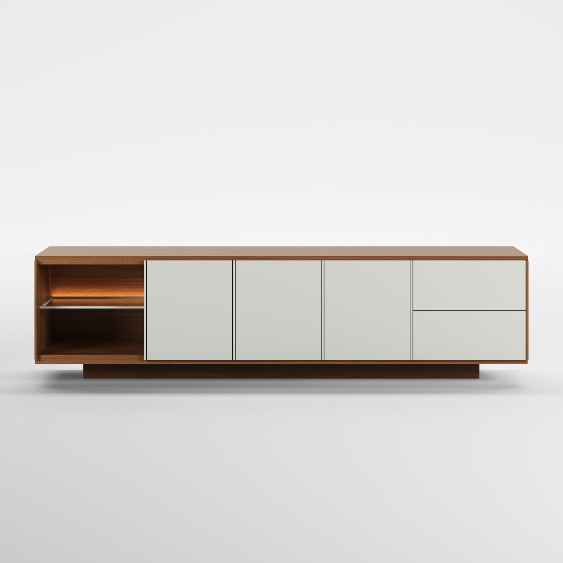 HORIZON WOOD (Lacado Sereno · Madeira Nogueira)