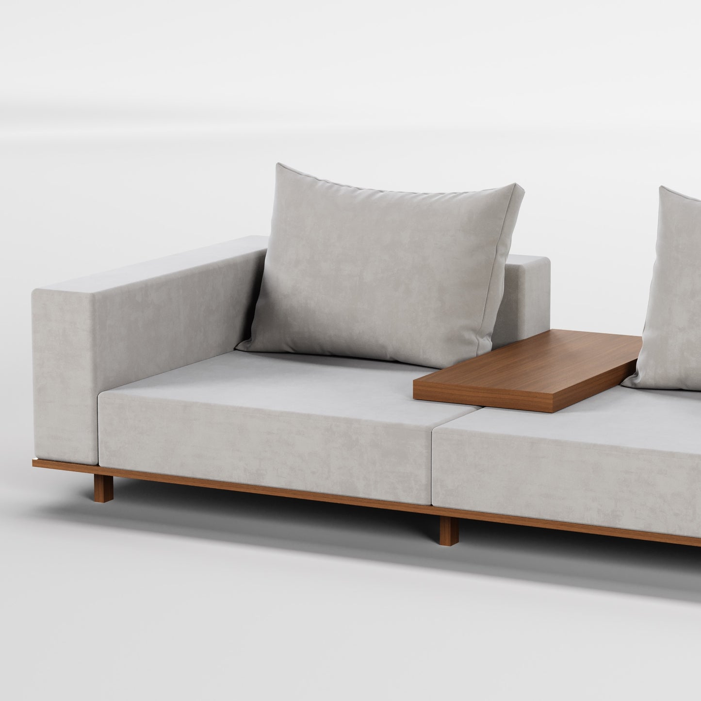 ESCAPE (Madeira Nogueira · Velvet Light Gray)