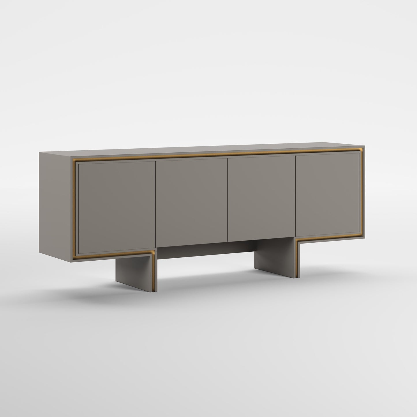 URBAN (Lacado Taupe · Dourado Escovado Mate)