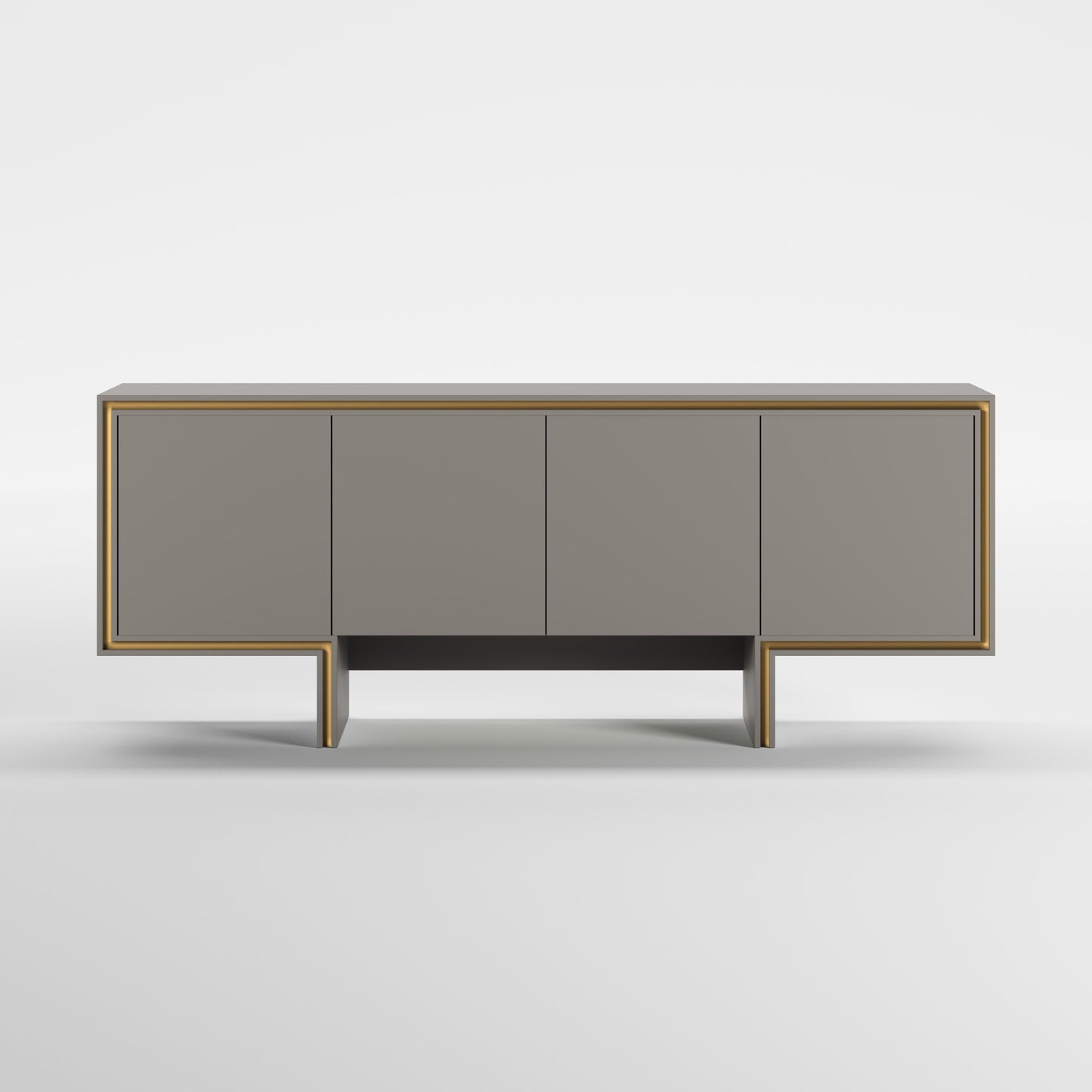 URBAN (Lacado Taupe · Dourado Escovado Mate)