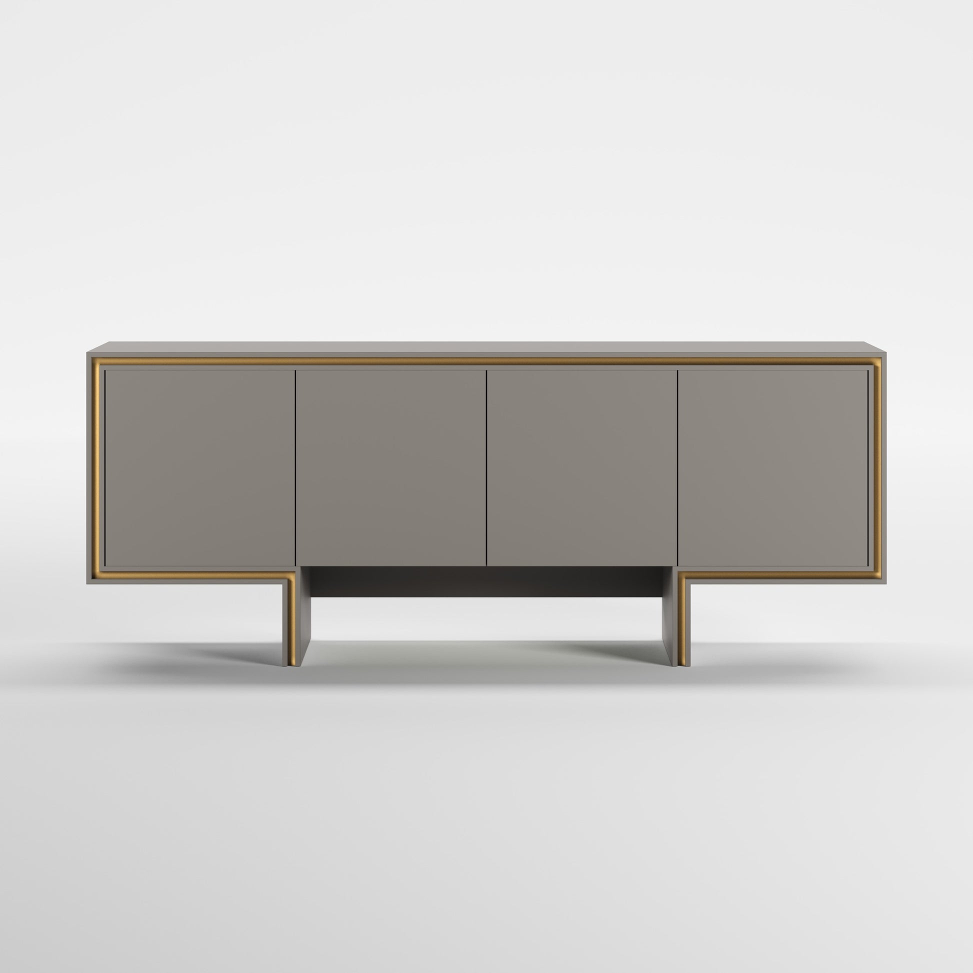 URBAN (Lacado Taupe · Dourado Escovado Mate)