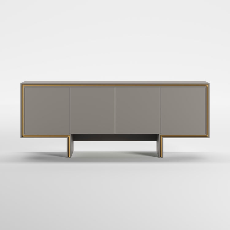 URBAN (Lacado Taupe · Dourado Escovado Mate)