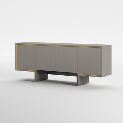 URBAN (Lacado Taupe · Dourado Escovado Mate)
