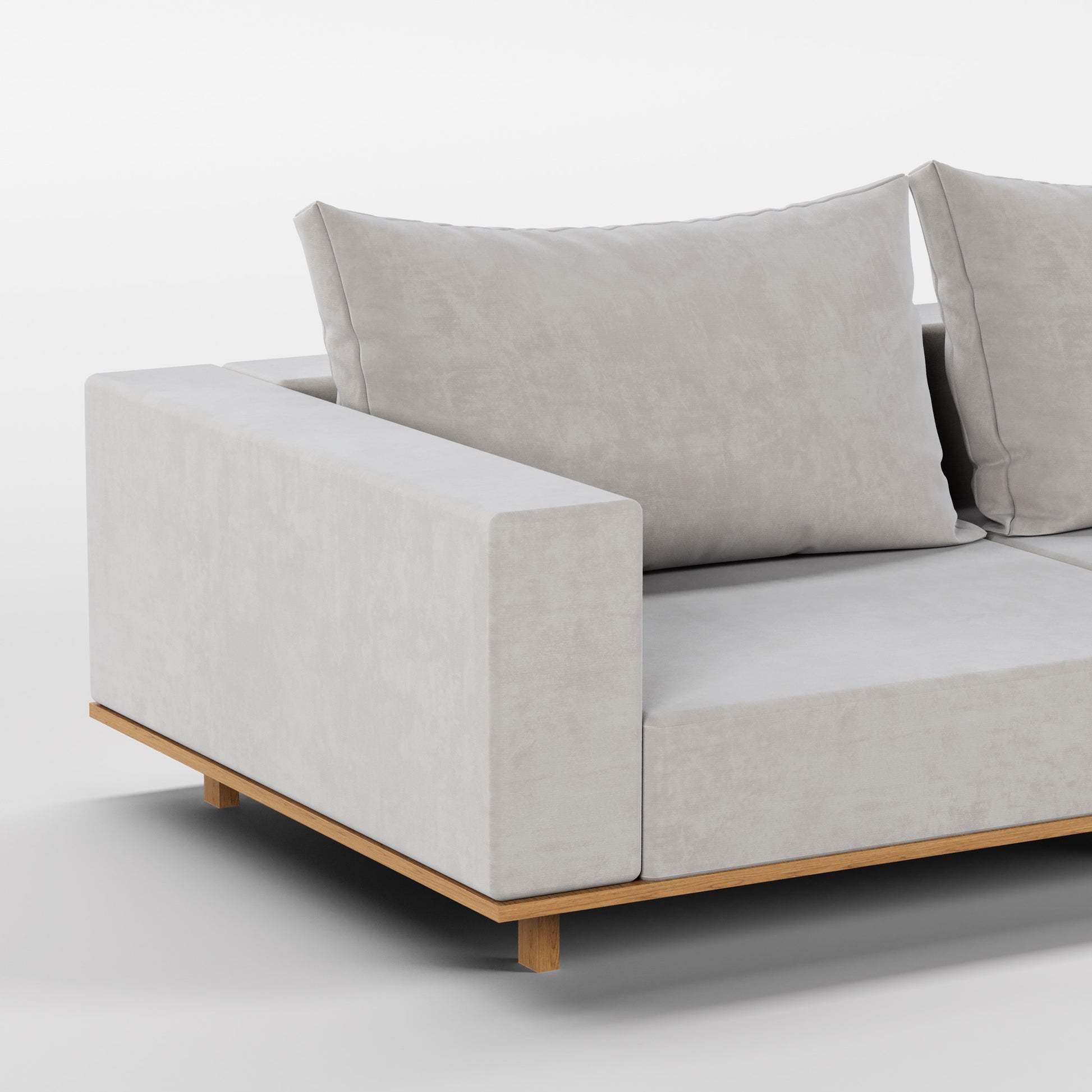 ESCAPE (Madeira Carvalho · Velvet Light Gray)
