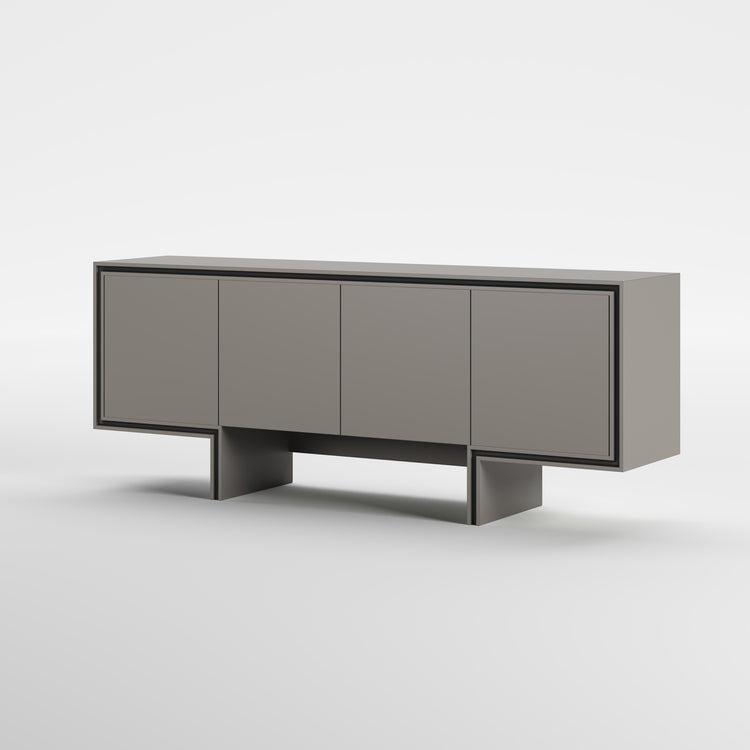 URBAN (Lacado Taupe · Preto Mate)