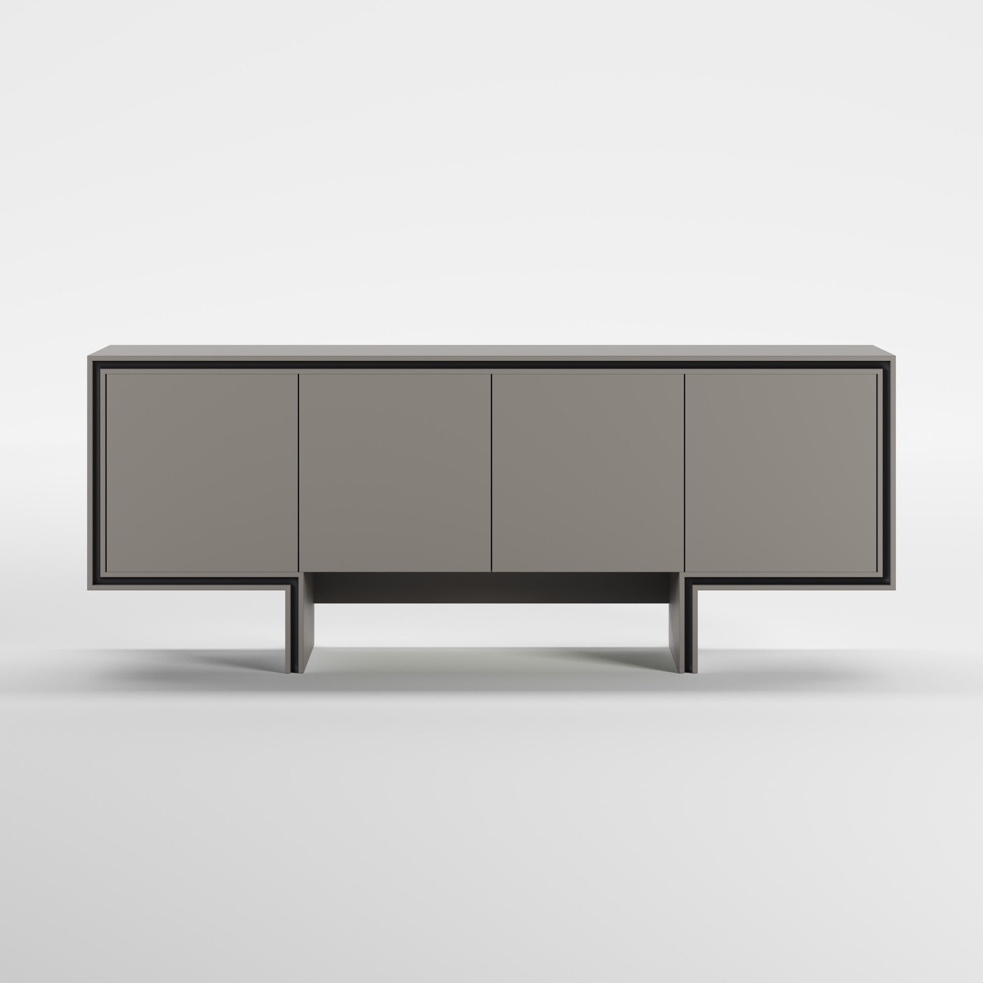 URBAN (Lacado Taupe · Preto Mate)