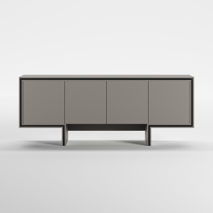 URBAN (Lacado Taupe · Preto Mate)