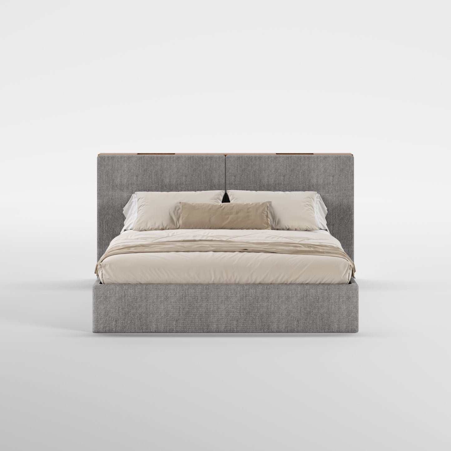 FRAME SOMMIER (Madeira Nogueira · Taupe)