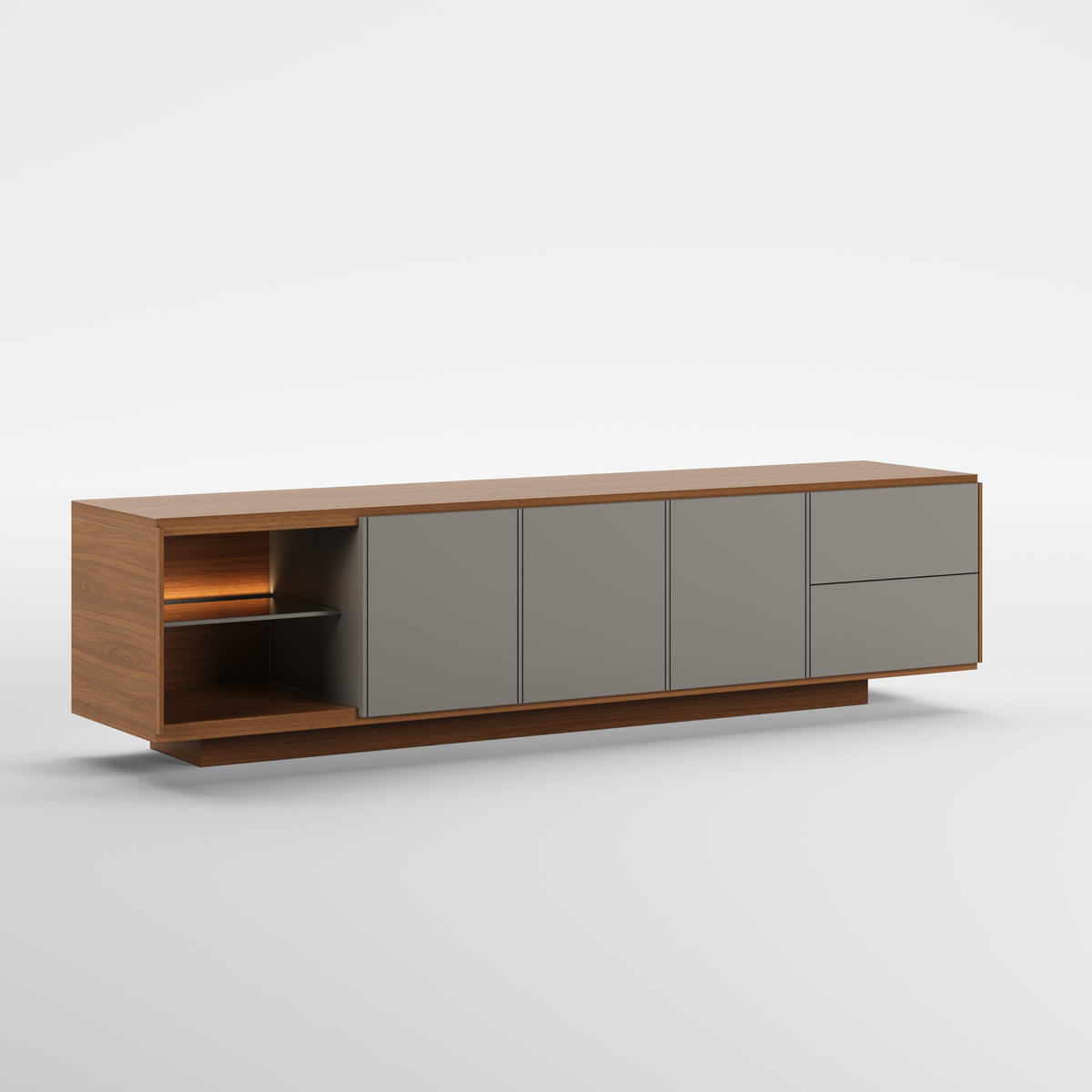 HORIZON WOOD (Lacado Taupe · Madeira Nogueira)