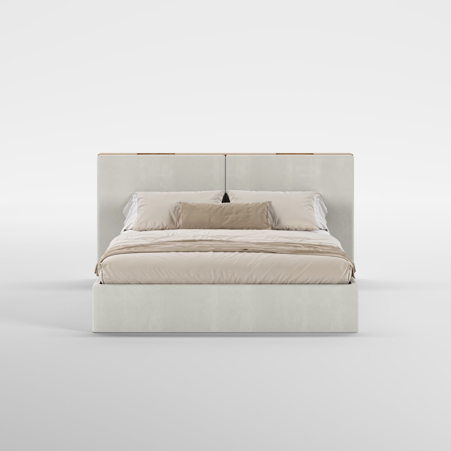 FRAME SOMMIER (Madeira Carvalho · Velvet Mid Gray)