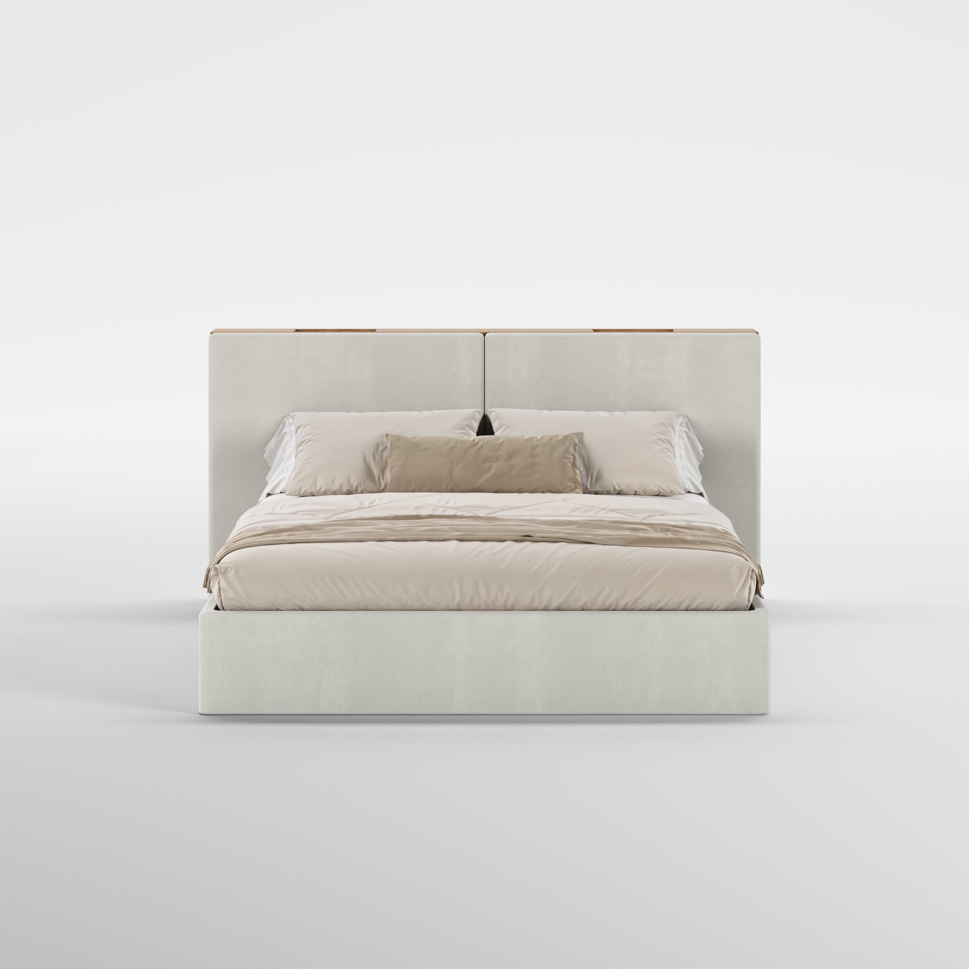 FRAME SOMMIER (Madeira Carvalho · Velvet Mid Gray)