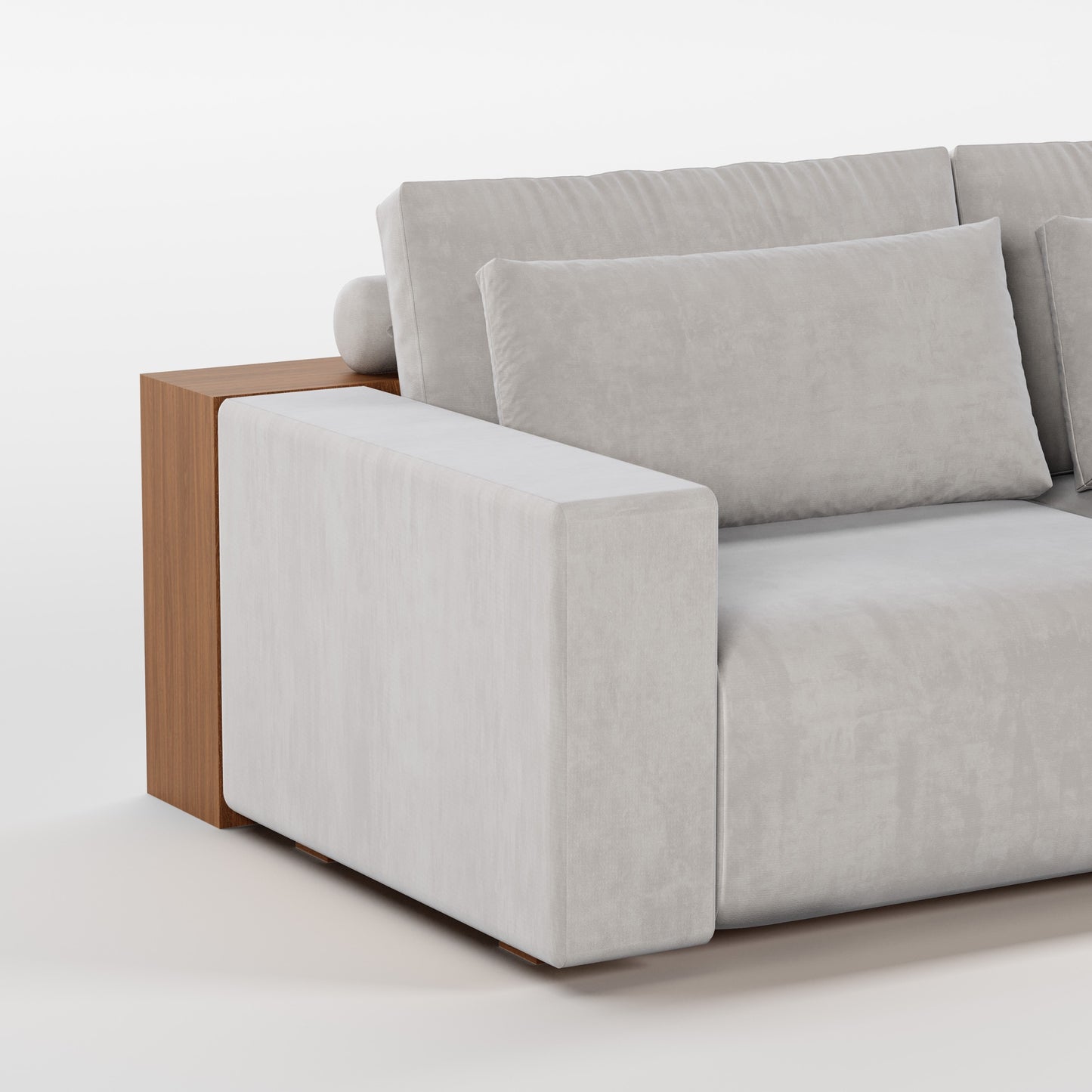 MADDOX (Madeira Nogueira · Velvet Light Gray)