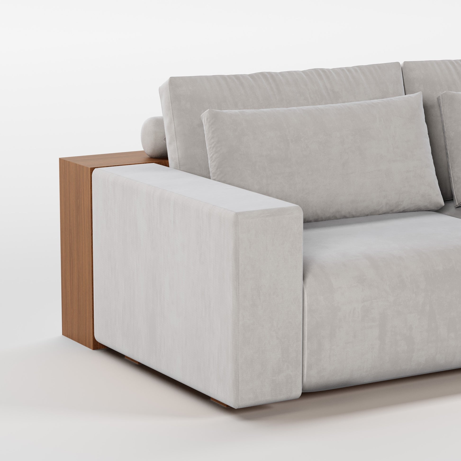 MADDOX (Madeira Nogueira · Velvet Light Gray)