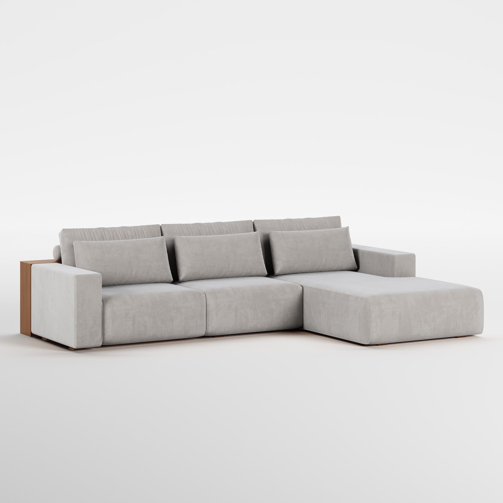 MADDOX (Madeira Nogueira · Velvet Light Gray)