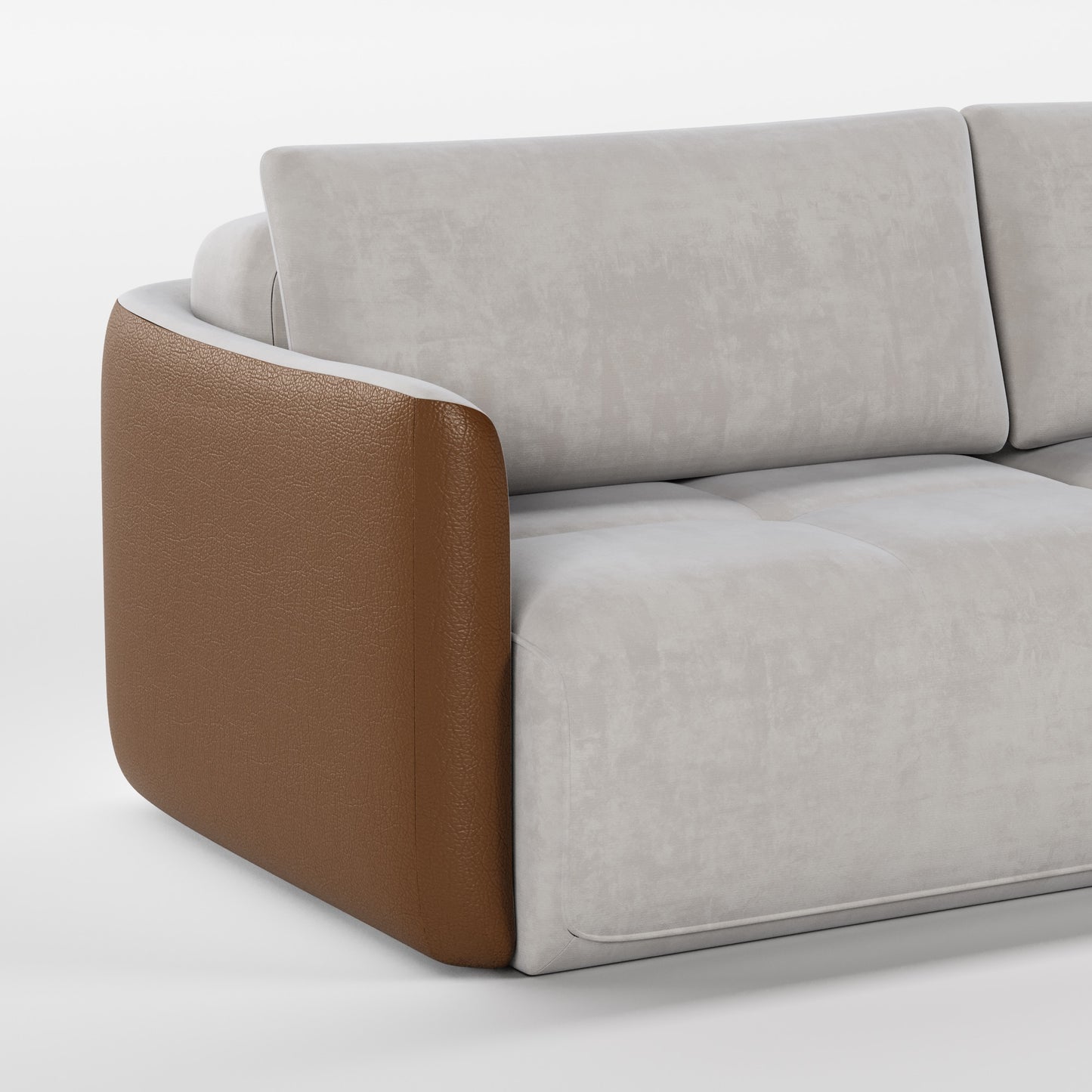 HUG (Velvet Light Gray)