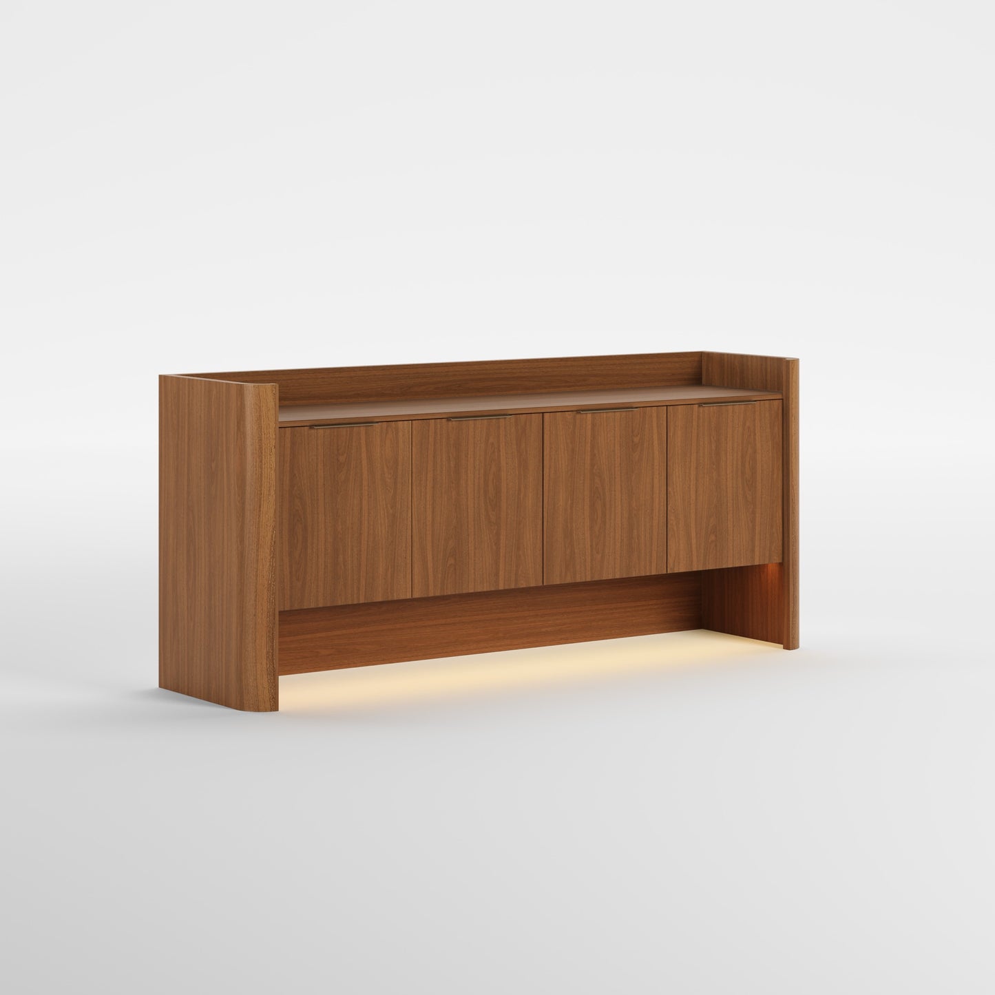 TONE (Madeira Nogueira · Dourado Escovado Mate)