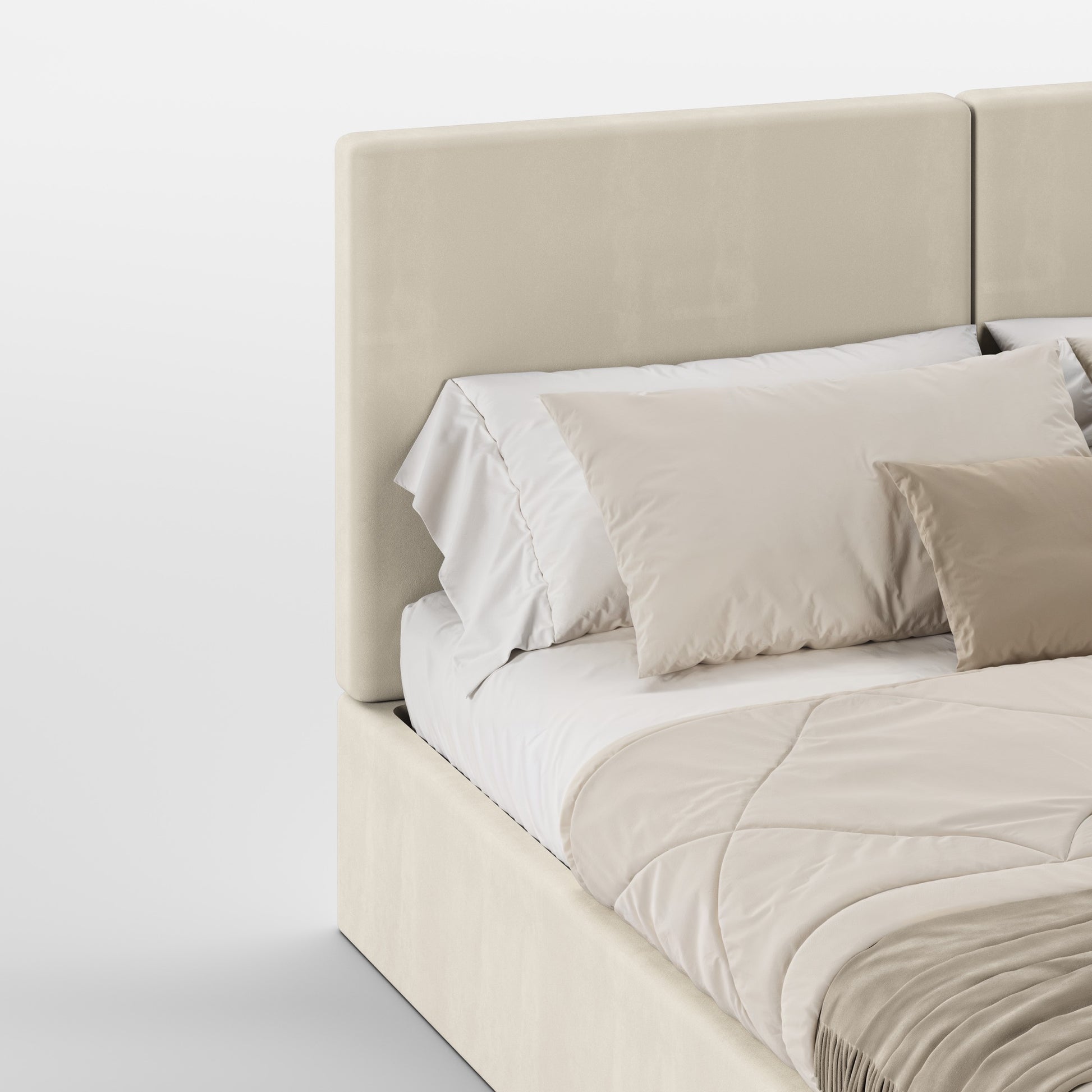 HALO SOMMIER (Velvet Off White)