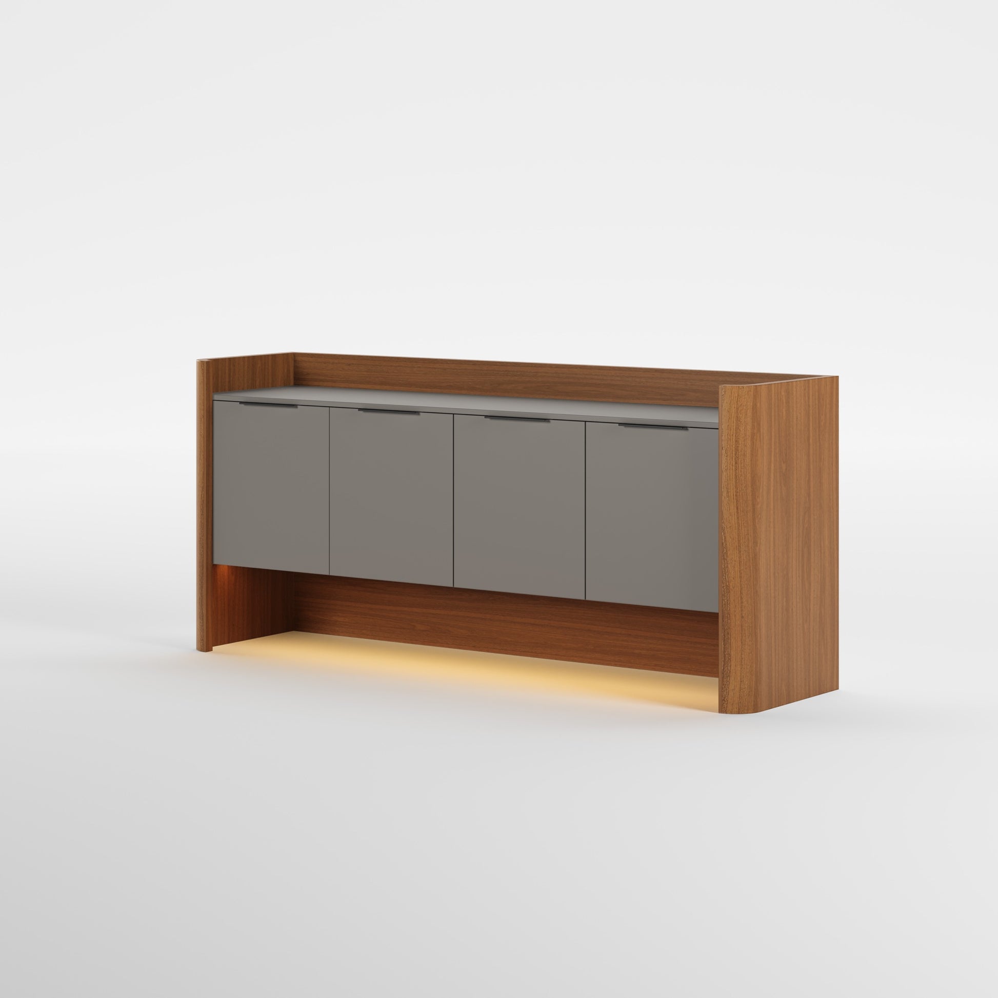 TONE (Lacado Taupe · Madeira Nogueira · Preto Mate)