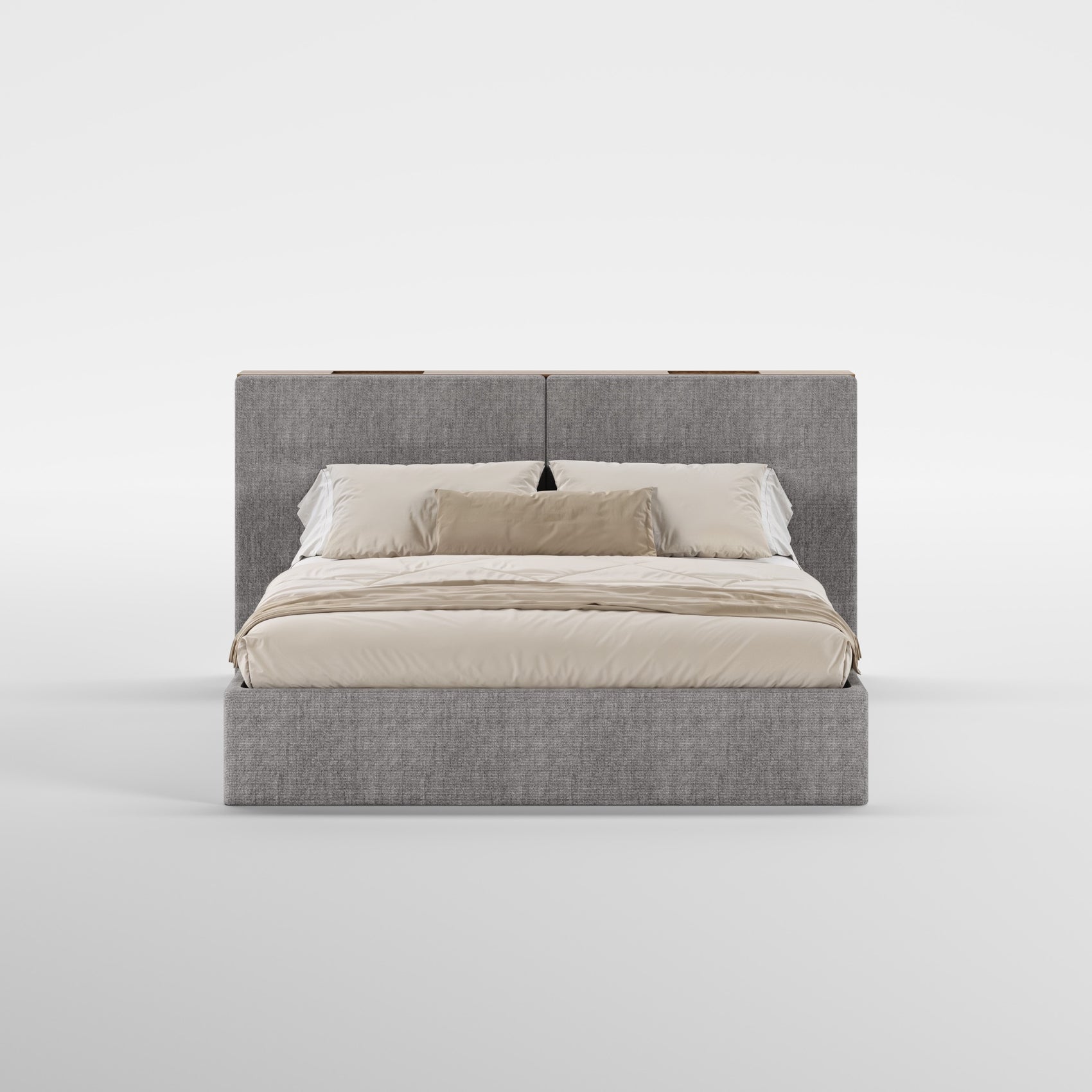 FRAME SOMMIER (Madeira Eucalipto Fumado · Taupe)