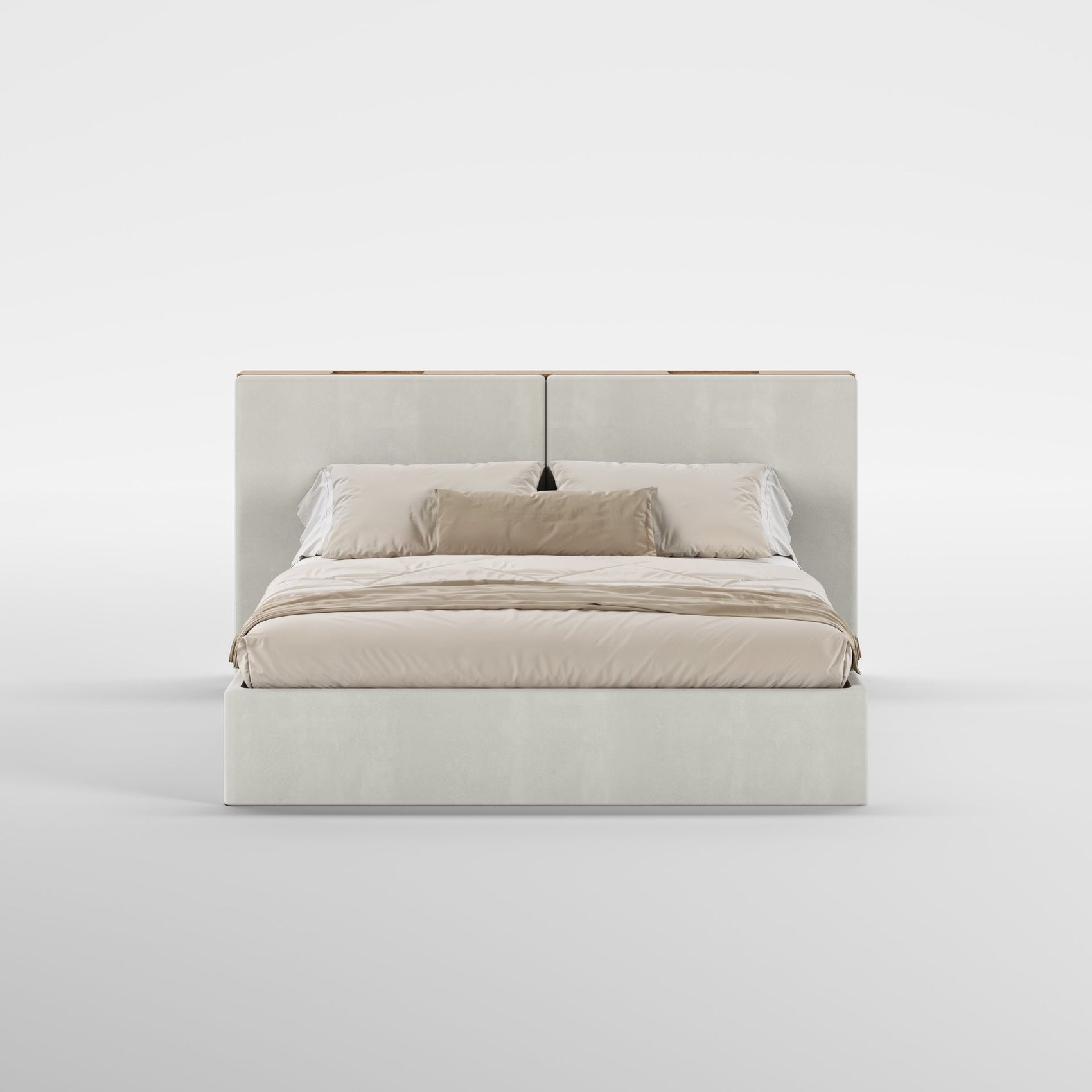 FRAME SOMMIER (Madeira Carvalho · Velvet Mid Gray)
