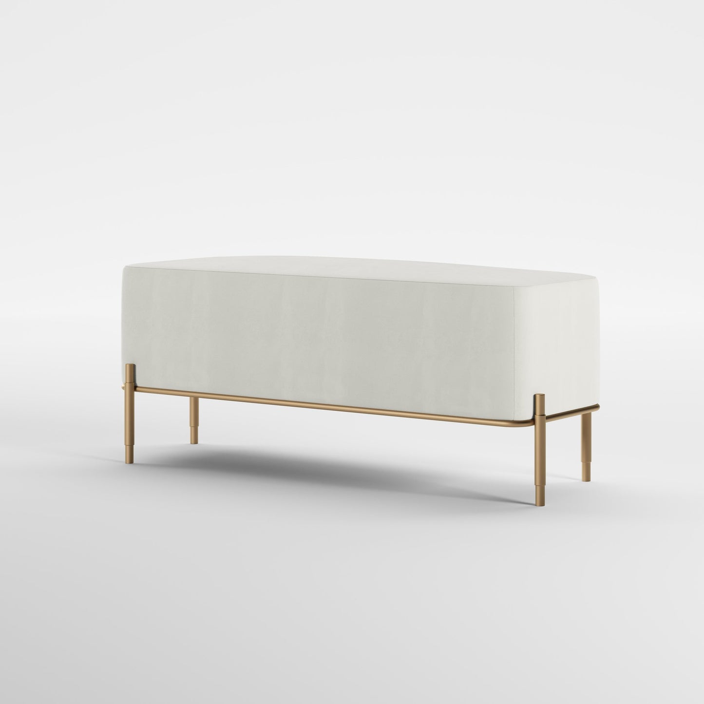 EDEN (Dourado Escovado Mate · Velvet Mid Gray)