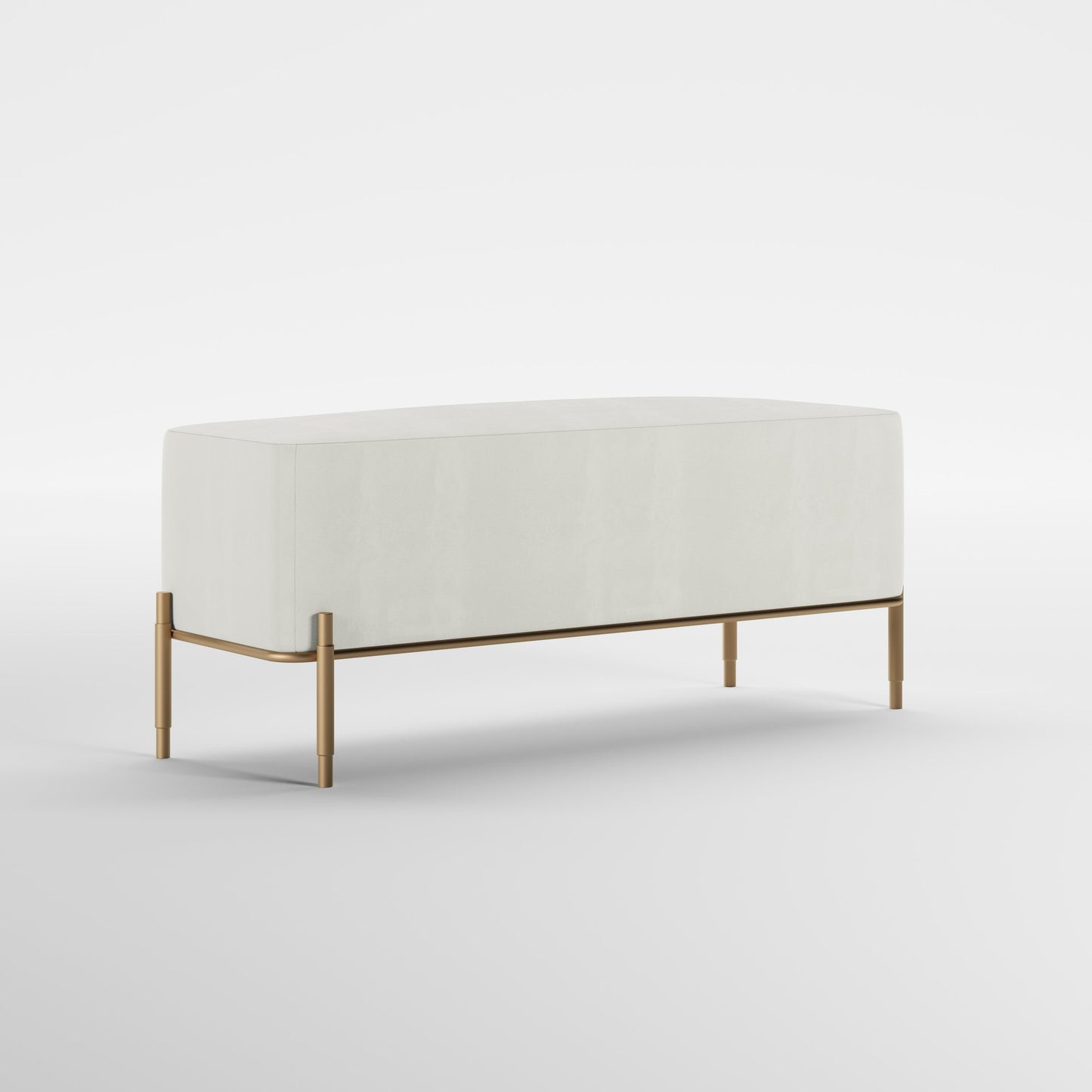 EDEN (Dourado Escovado Mate · Velvet Mid Gray)
