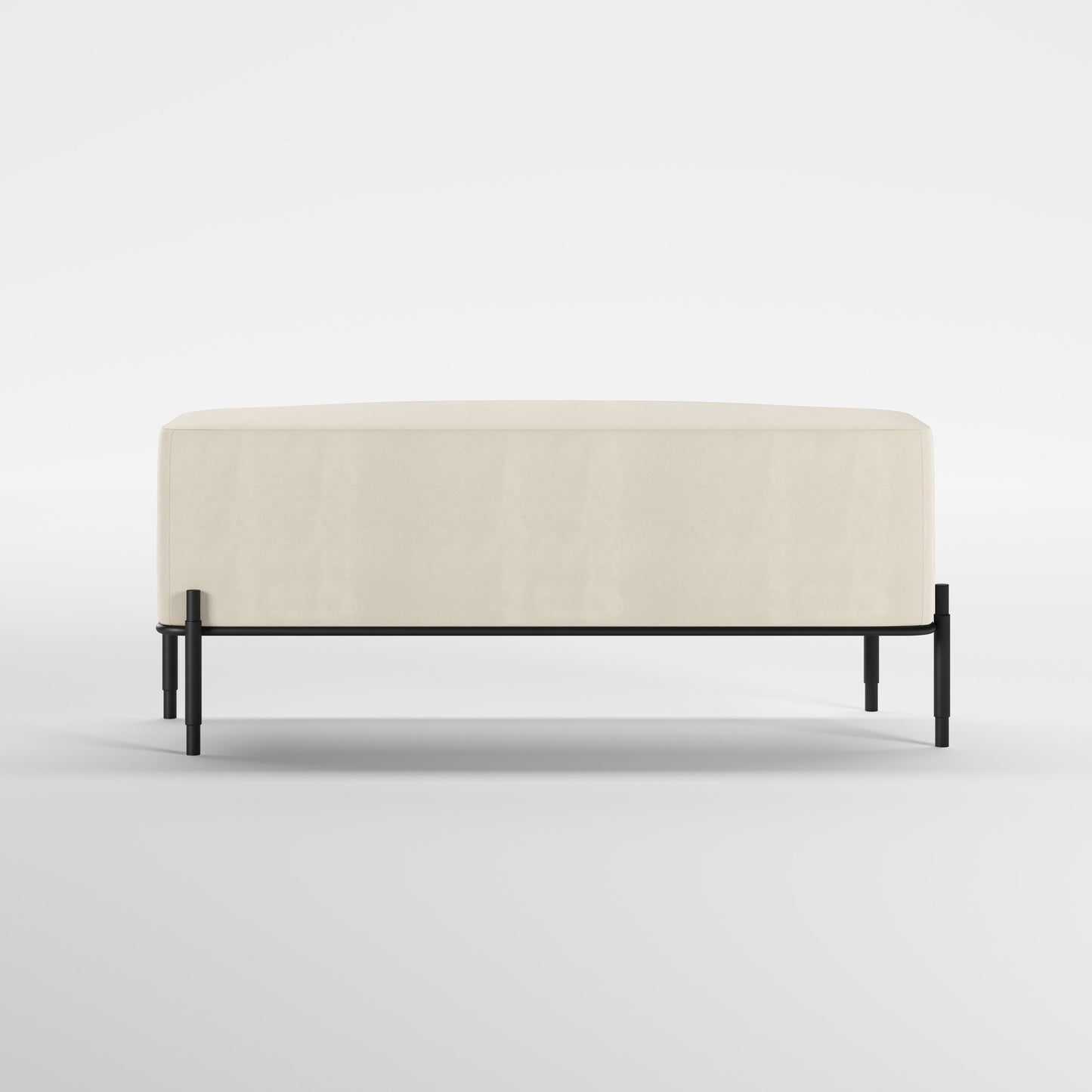EDEN (Preto Mate · Velvet Off White)