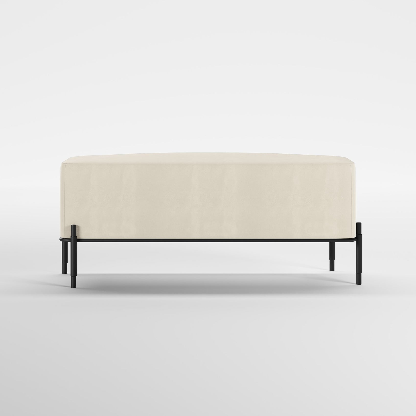 EDEN (Preto Mate · Velvet Off White)