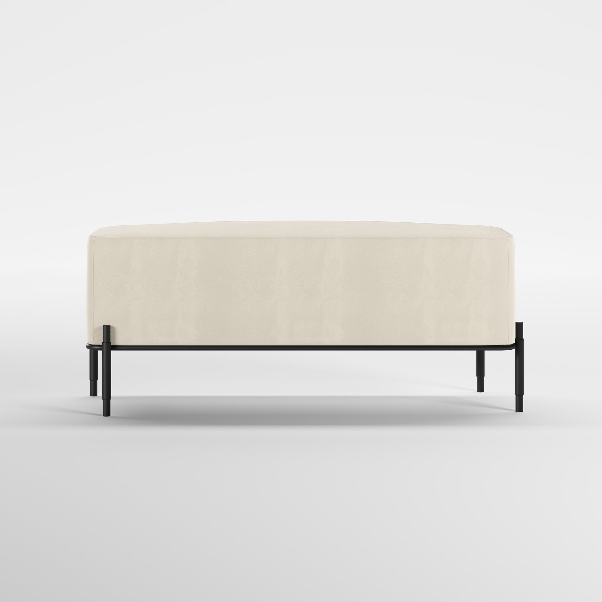 EDEN (Preto Mate · Velvet Off White)