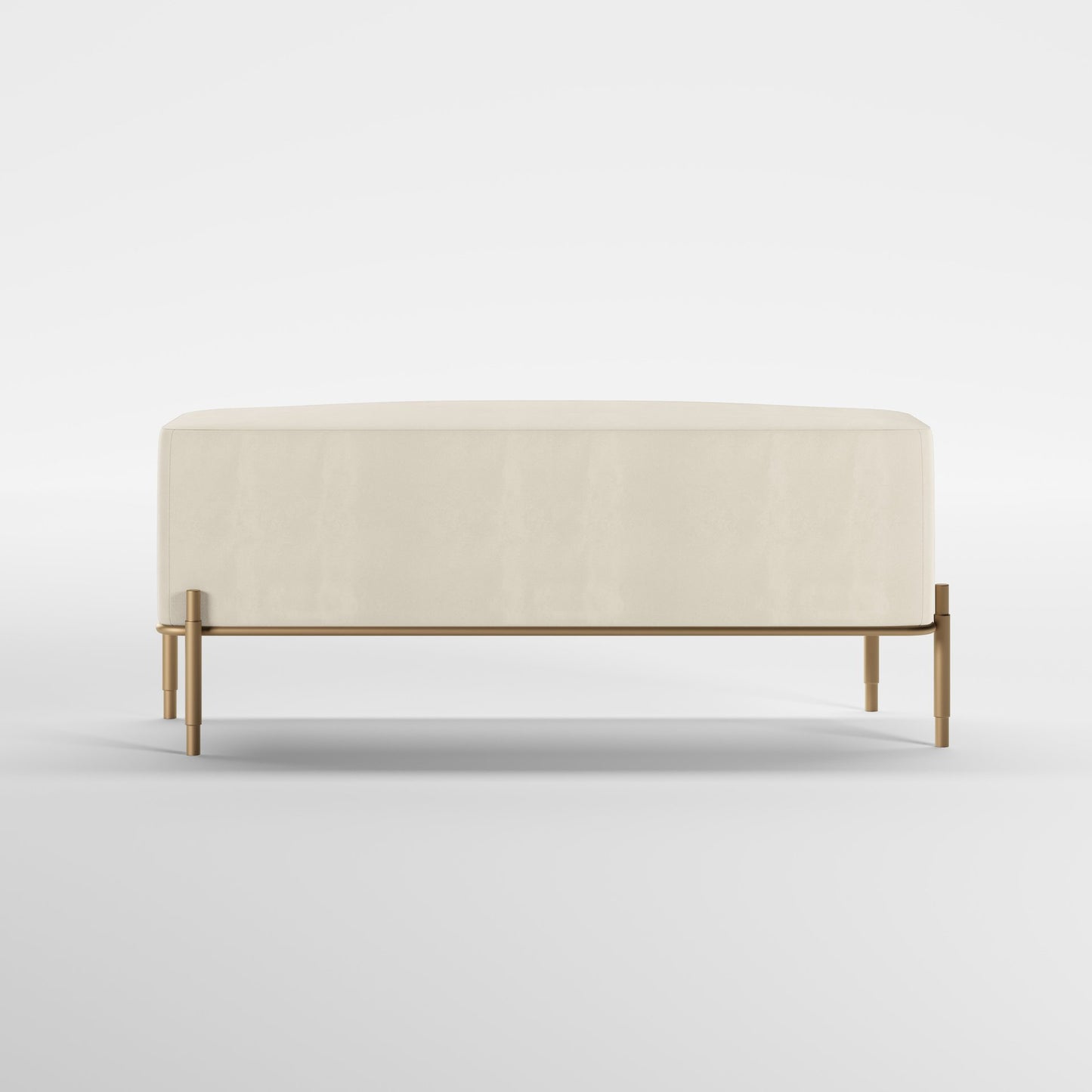 EDEN (Dourado Escovado Mate · Velvet Off White)