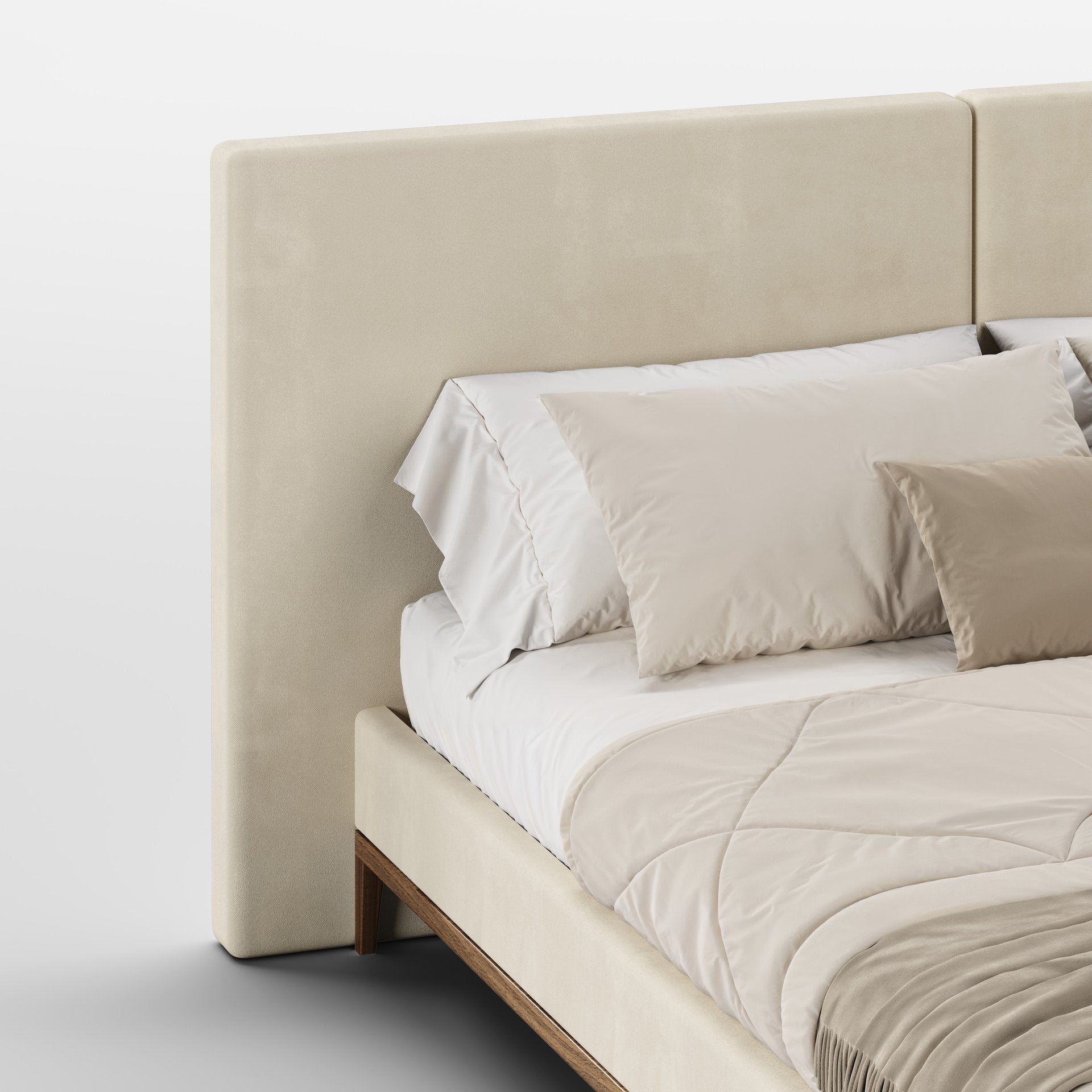 AURA (Madeira Eucalipto Fumado · Velvet Off White)